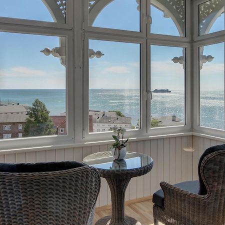 Villa Fernsicht - Wohnung Nr 1 - Mit Meerblick Sassnitz Dış mekan fotoğraf