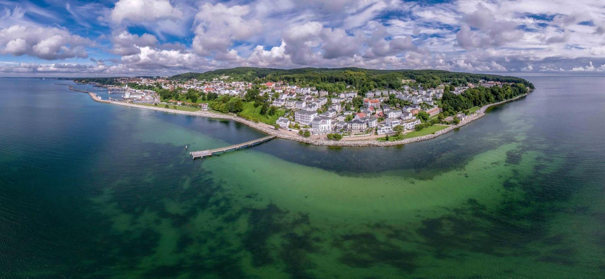Villa Fernsicht - Wohnung Nr 1 - Mit Meerblick Sassnitz Dış mekan fotoğraf