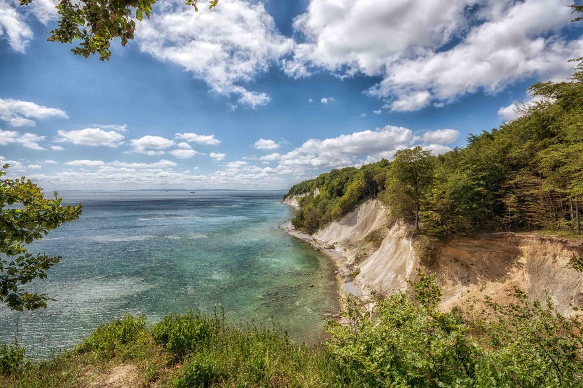 Villa Fernsicht - Wohnung Nr 1 - Mit Meerblick Sassnitz Dış mekan fotoğraf