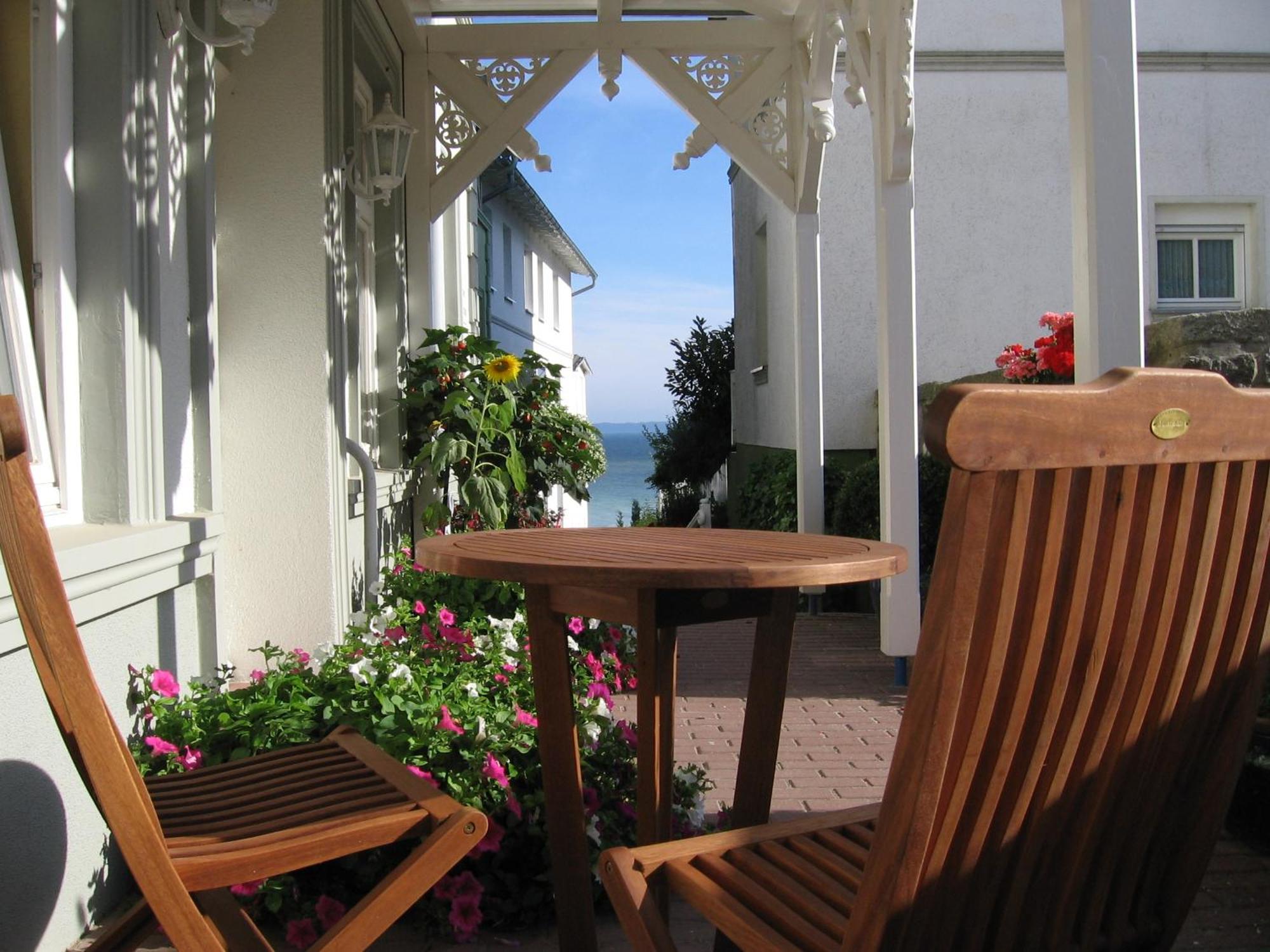 Villa Fernsicht - Wohnung Nr 1 - Mit Meerblick Sassnitz Dış mekan fotoğraf