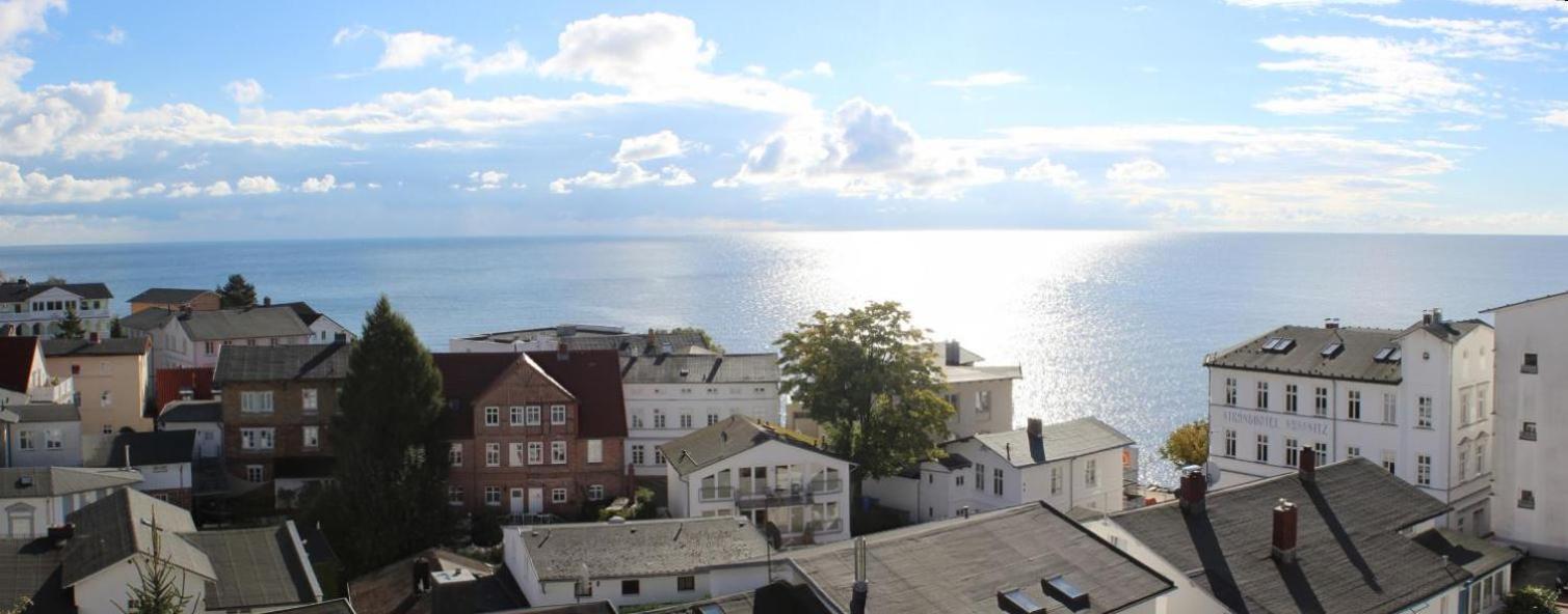 Villa Fernsicht - Wohnung Nr 1 - Mit Meerblick Sassnitz Dış mekan fotoğraf