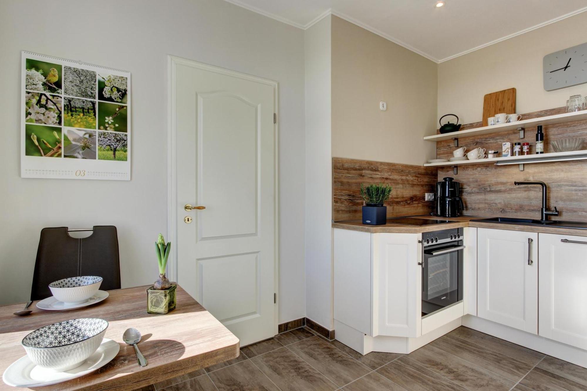 Villa Fernsicht - Wohnung Nr 1 - Mit Meerblick Sassnitz Dış mekan fotoğraf